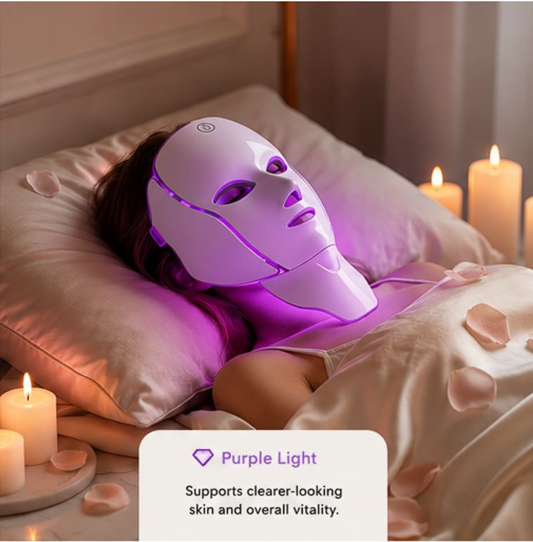 Ever & Ivory™ Glow Revival Mask (LED Face & Neck Mask)