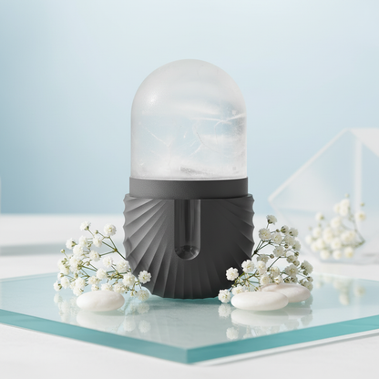 Frosted Glass & Gypsophila Shot