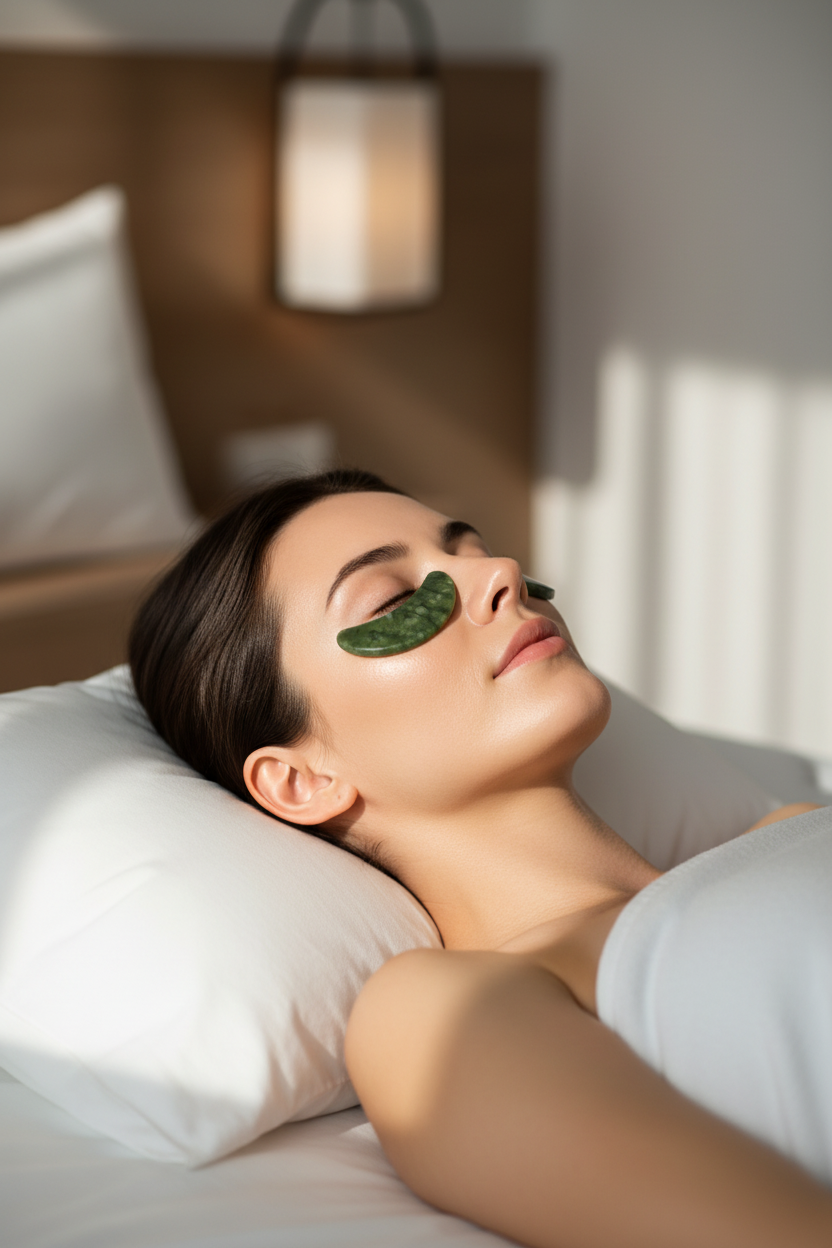 Jade Stones Lifestyle Under-Eye Shot