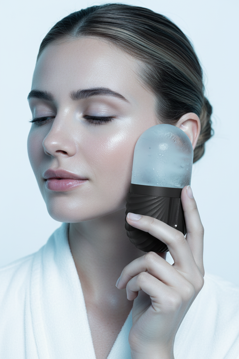 Lifestyle Cheekbone Application Shot