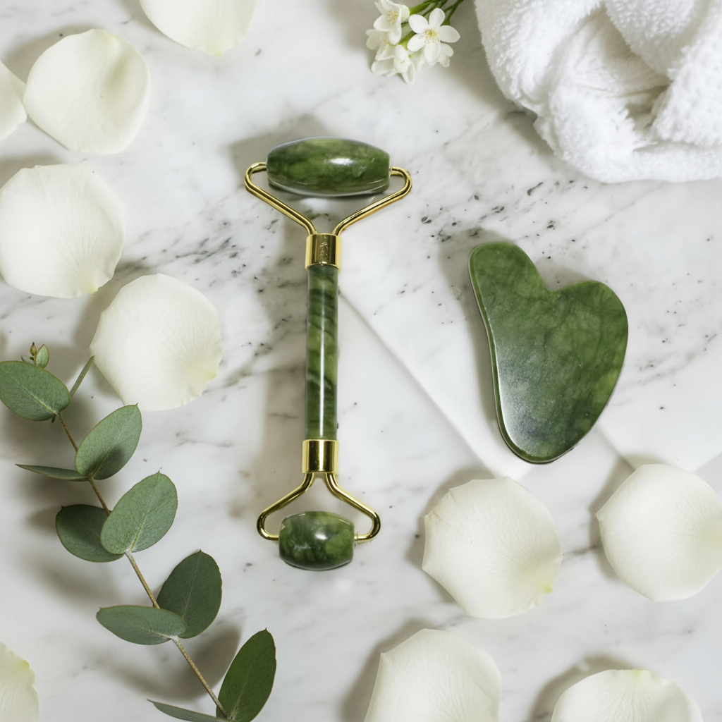 Marble & Rose Petals Product Shot