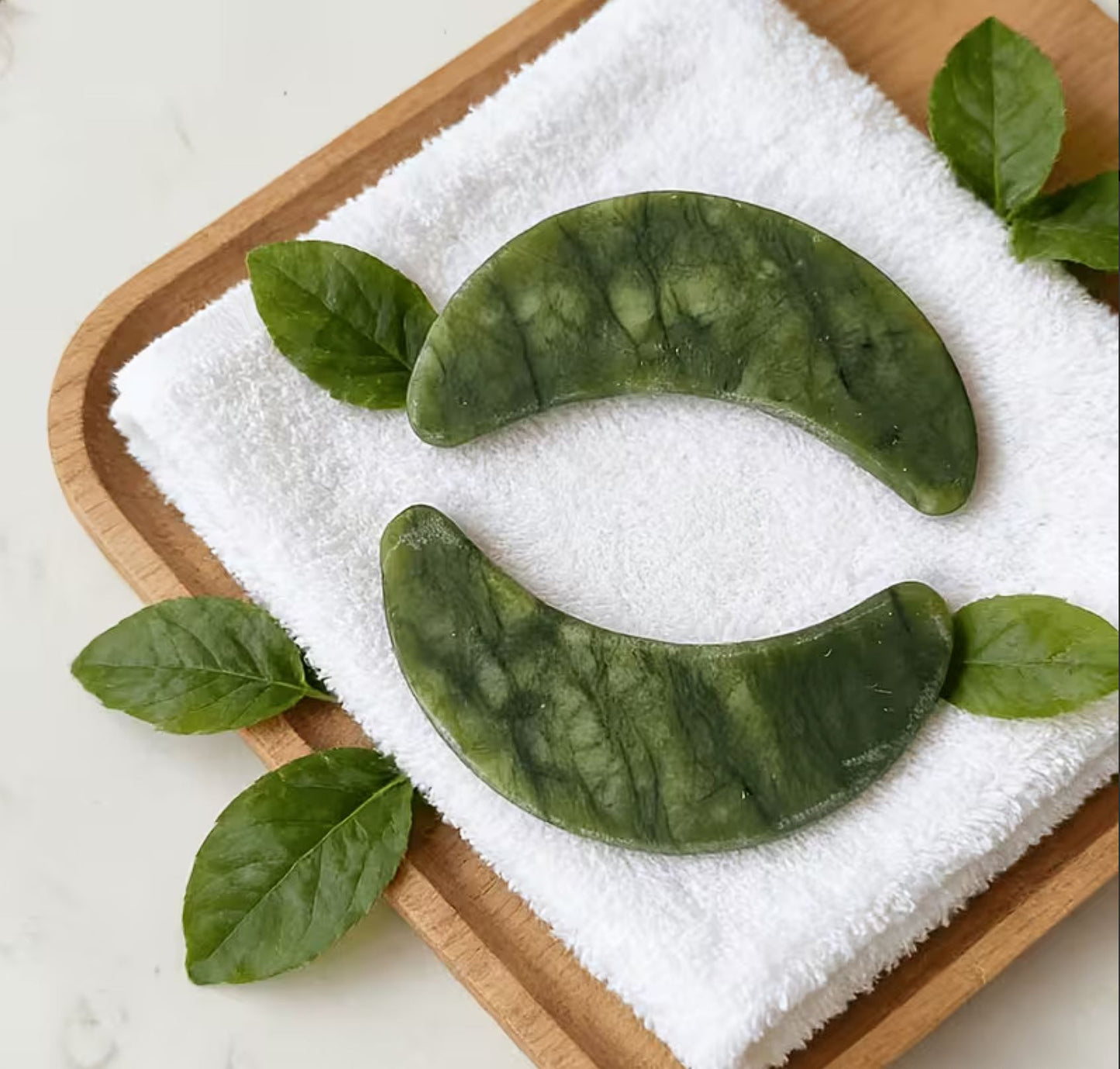Ever & Ivory™ Jade Eye Therapy Stones